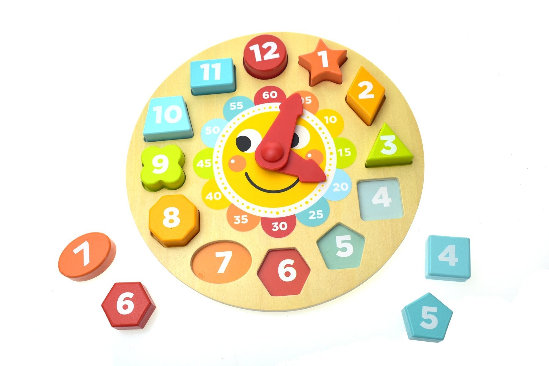 WOODEN CLOCK PUZZLE - Bamboo Sprout